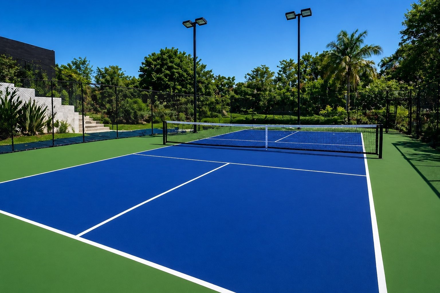 Mapa del ecosistema pickleball México 2026 — canchas profesionales construidas en hoteles, clubes y residencias premium del país