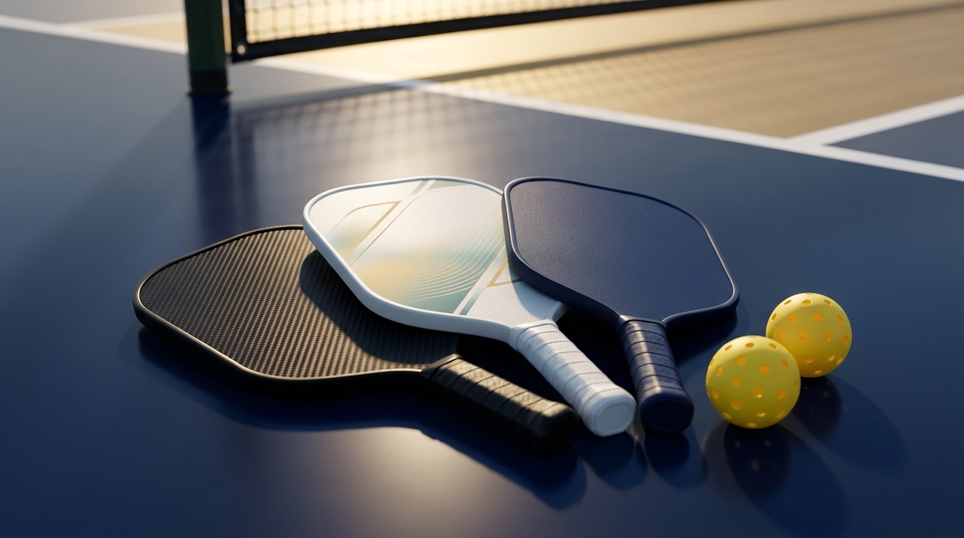 Mejores palas de pickleball México 2026 — paletas de fibra de carbono y composite premium